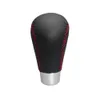 New 1set Car with Personalized Manual Gear Shift Head Modified Leather Universal Rod Car Interior Accessories