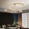 Lampes suspendues Moderne Salon Décorations Pour La Maison Chambre Cuisine Villa El Lobby Led Lumières De Luxe Lustre K9 Cristal