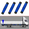 Nova luz lateral de caminhão 8pcs azul 12V 6led luz de sinalização de caminhão ferramenta de carro acessórios exteriores do carro lâmpada de sinalização