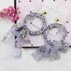 Dangle Earrings UJBox Exclusive Korean Fashion FlowerChiffon Fabric Women for Women long Wedding Holiday Party Jewelry Wholesale