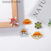 Pins Broschen Brosche Anime Hot Blood Metallabzeichen Gedenk nautische Cartoon Lufei Kleidung Zubehör Pins T230605