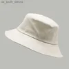 Big Head Man Cappello da sole di grandi dimensioni Donna Cappello da pescatore bianco Cappello Panama in puro cotone Plus Size Cappelli da pescatore 54-57cm 57-60cm 60-63cm L230523