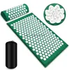 Colchonetas de yoga Masajeador Cojín Shakti Mat Colchoneta de masaje Acupresión Aliviar el estrés Espalda Dolor corporal Spike Mat Acupuntura Masaje Mat J230506