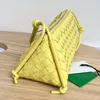 10A Quality BV's Classic Handbags Luxury Women Clutch Sheepskin Couro Genuíno Weave Triangle Shoulder Bag Designers Fashion Lady Totes Frete Grátis