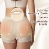 Kvinnors shapers kvinnor bulifter trosor formade sexiga lyfthöftkuddar trosor sömlösa underkläder vadderade plus storlek underkläder