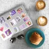 50Pcs-Pack Purpke INS Autocollants Stickers Muraux En Gros Vinyle Autocollant Étanche Ordinateurs Portables Voiture Scrapbooking Guitare Boîte Planche À Roulettes JDM Bagages Décalque