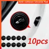 Nouveau 5/10 pièces Anti-collision Silicone Pad fermeture de porte de voiture Protection Anti-choc insonorisé silencieux tampon autocollants joint voiture extérieur