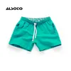 Pantaloncini casual estivi da uomo Asciugatura rapida Fitness Short homme Pantaloncini da spiaggia Uomo Donna Boardshorts Elastico in vita Palestra solida