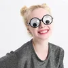 Sunglasses Frames Creative Round Eyeballs Funny Glasses Party Selfie Spoof Atmosphere Props Game Up Goggles Line L4B1