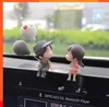 New Car Decoration Cute Cartoon Kiss Couples Figure Figurines Balloon Ornament Auto Interior Dashboard Accessories for Girls Gifts