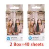 Accessoires Giusa 6 Box (60 vellen) voor HP -tandwiel Fotapapier 2x3 Mini Fotografisch papier Pocket Foto Printer HP Zink Paste fotopapier