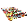 Fahrzeug Spielzeug Kind Spielzeug Kinder Geschenk Drucken Professionelle Legierung Stand Griffbrett Skateboard Mini Finger Boards Skate Truck Für Drop Del DH0U2