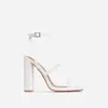サンダルの女性ヒールズ女性靴2023スプリングシンプルな西部スタイルの正方形のつま先スティレットヒールハイ