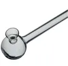 Dickes Pyrex-Glas-Ölbrenner-Rohr, 6 Zoll, 30 mm, Kugel, klar, Rauchhandpfeifen, Ölpfeife, Glas-Wasserpfeife, Bong