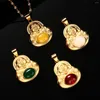 Pendant Necklaces Fashion Style Buddha Chains For Woman Girl Amulet Chinese Maitreya Jewelry