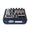 Sound card mixer, four channel computer recording, live streaming, small household USB Bluetooth band performance, game, national karaoke