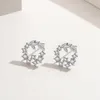 Luxury stud earring designer stud earrings women's jewelry women 18k plated diamond Crystal Rhinestones earrings Wedding Gifts