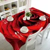 طاولة قطعة قماش أوروبية نمط شاطئ اللافندر زهرة نمط مستطيل الجدول قطعة قماش زفاف الديكور الطاولة R230605