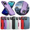 Capas de telefone à prova de choque resistentes para iphone 15 14 13 12 11 pro max xsmax xr xs x 7 8 plus armadura híbrida pc tpu 2 em 1 designer capa de celular capa traseira