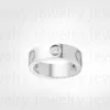 Vente chaude classique vis anneau titane acier argent amour bague mâle et femelle or rose main ornements couple anneau fête cadeau taille largeur en option