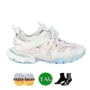 Skarpetki 2023 z słynną marką Casual Shoes Designer Original Mens Women Track 3 3.0 Platforme Sneakers Vintage Tracks Runners Tess.s. Trenerzy skórzane Gomma