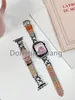 Chain PVC Leather Band Apple Watch 8 7 6 4 3 SE 38mm 40mm 41mm45 49 Slim Luxury Replacement Strap Wristbands for iWatch Band 42mm 44mm Women