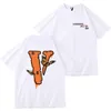 Date Mens Womens Designers t Shirts vlone Loose Tees Marques de mode Tops Homme Casual Vlones Shirt Luxurys Vêtements Polos Shorts Vêtements à manches Blanc Bleu ROSE rouge