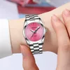 Montres-Bracelets Mode Femmes Montre Classique En Acier Inoxydable Analogique Quartz Montre-Bracelet Bracelet Top Bande De Luxe Montres Dropship