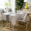 Table Cloth Modern Castle Simplicity Oxford Cloth Printed Dining Table TV Cabinet Table Cover Banquet Not Linen R230605