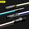 LED Light Lights RGB Metal Laser Lightsaber Cosplay SABER SWORD SABER DE LUZ KPOP LIGHTSTICK ESPADA RAVE WEAPON 5 SET SEUT SOUND 12 COLOL 230605