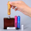 Mini bouteille de parfum rechargeable portative de 5 ml avec la pompe de parfum de jet vident la bouteille d'atomiseur de récipients cosmétiques pour des outils de voyage