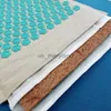 Yoga Matten 74*44 cm Natuur Linnen Kokospalm Massage Mat Sport Kussen Mat met Zak Lotus Spike Acupressuur mat Kussen Accupresure Mat J230506