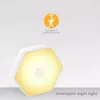 Night Lights Wireless LED Light Battery Powered Smart Infrared Sensor Lamp Kids Bedroom Decorative Motion Lighting