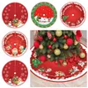 Stichdiy Diamant Weihnachtsbaum Rock Teppich Diamant Malerei Kits Stickstätte Cross Stitch Frohe Weihnachtsrock -Dekoration für Zuhause