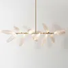 Lampade a sospensione Led Art Lampadario Lampada da soffitto Nordic Minimalista Paralume in vetro Lustre Soggiorno Camera da letto Home Decor Bar Loft Hanging