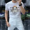 2023 Mens T Shirt Tasarımcısı 3D Harfler Baskı Stilist Sıradan Yaz Nefes Alabilir Giysiler Erkek Kadın Giysileri Çiftler Tee Toptan Boyut M-4XL