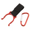 200pcs Locking Carabiner Clip Water Bottle Buckle Holder Camping Snap Hook clip-on Aluminum Alloy Clicp on