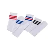 college Girls Long Tube Socks Women Sexy Cotton Stripes Knees High Socks Festive Party Supplies Christmas halloween cosplay prop socks