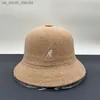 Classic Kangaroo Four Seasons Sticked Bucket Hat Outdoor Sun Hat Female Windsecture Painter Hat Outdoor Men and Women Beach Hats L230523