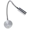 Lampes de table LED AC 85-265V lit lampe de lecture maison chambre col de cygne lumière blanche chaude ajuster l'angle pour