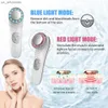 Portable Galvanic Facial Machine 7 in 1 High Frequency Face Massager Microcurrent Skin Firming Machine Skin Improve Roller Tools L230523