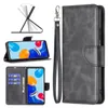 Custodie a portafoglio in pelle a grana di pecora per Xiaomi POCO F5 5G Note 12S 4G 12 Google Pixel 8 Pro 7 7A Samsung M14 5G A24 4G Porta carte di credito ID Flip Cover Business PU Pouch