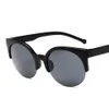 Oculos de Sol Feminino 2023 Yeni Moda Retro Tasarımcı Süper Yuvarlak Çember Gözlükleri Kedi Gözü Kadın Güneş Gözlüğü Gözlükleri Goggles