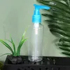 Nail Gel 4st Press Pump Bottle Lotion Travel Refillable Size flaskor behållare