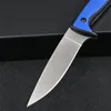 FB43 Survival Straight Knife K110 Satin Drop Point Blade CNC Full Tang G10 Handle Outdoor Camping Vandring Fasta bladknivar med Kydex