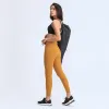 Spandex High Quality New Women yoga pants Solid Black Sports Gym Wear Leggings Elastic Fitness Lady Overall Tights Trousers