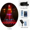 LED strings Moon star waterfall lights Christmas tree indoor outdoor waterproof solar remote control decorative curtain lights 8 modes 9 stands warm white RGB