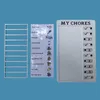 Andra leksaker Återanvändbart memo -checklista Note Board Check Plan Memorandum Daily Planner Task Pad Home Office Schema -diagram för äldre barn 230603