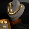 2023 Großhandel Choker 18K Gold Custom Cuban Link Chain 24k Miami 20mm Halskette