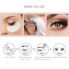 Verktyg 50/100Pairs Patches för att bygga luddfri Lash Patch Skin Friendly Under Eye Pads Eyelash Extension Protection Tools